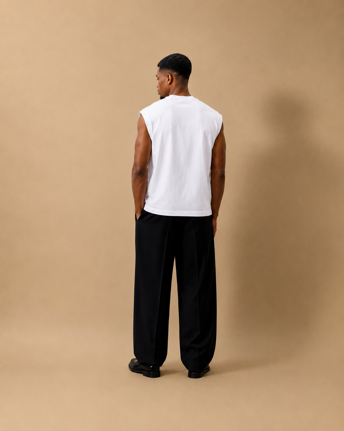 The Core Oversized Tank — White