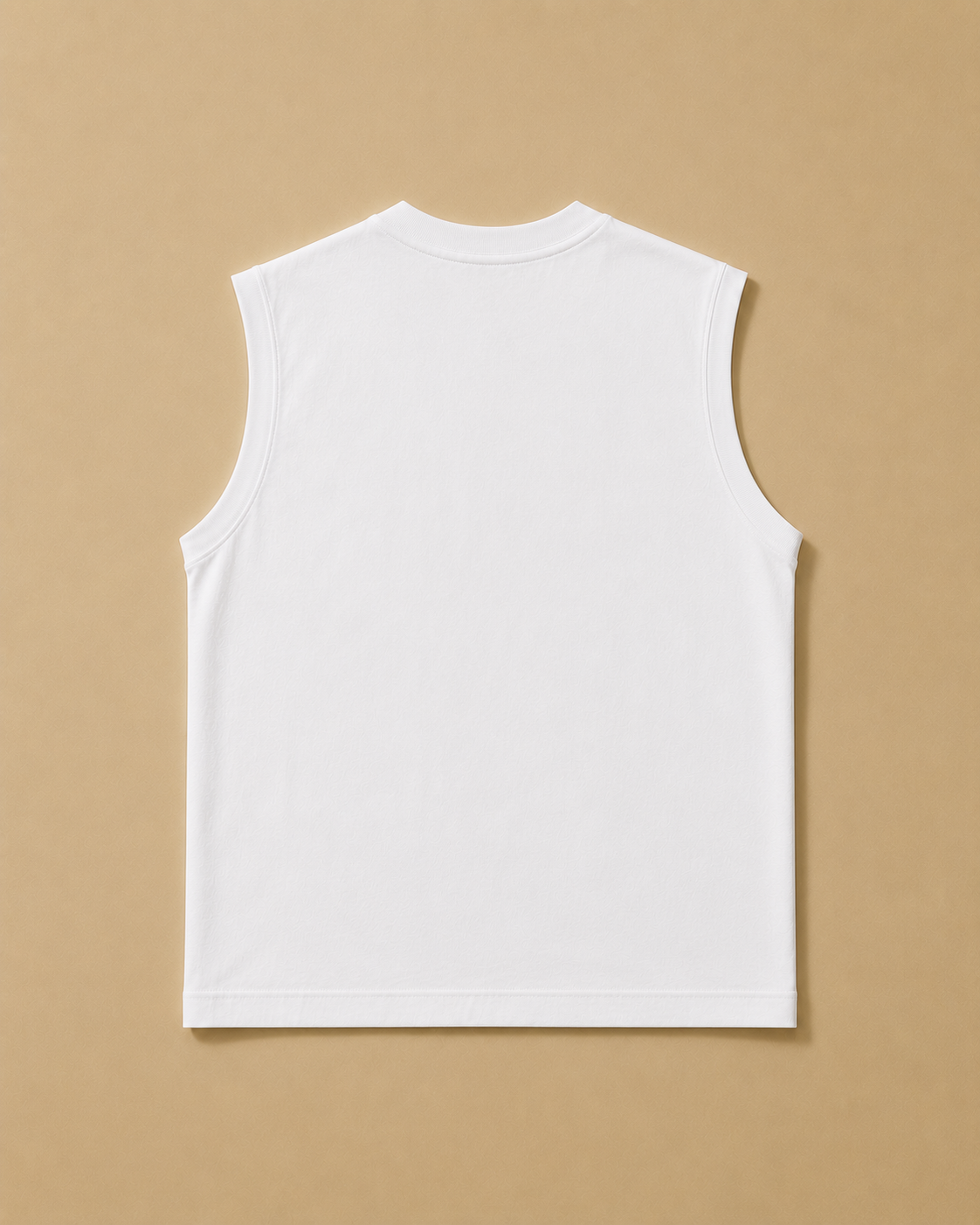 The Core Oversized Tank — White